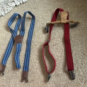 Two pairs of suspenders